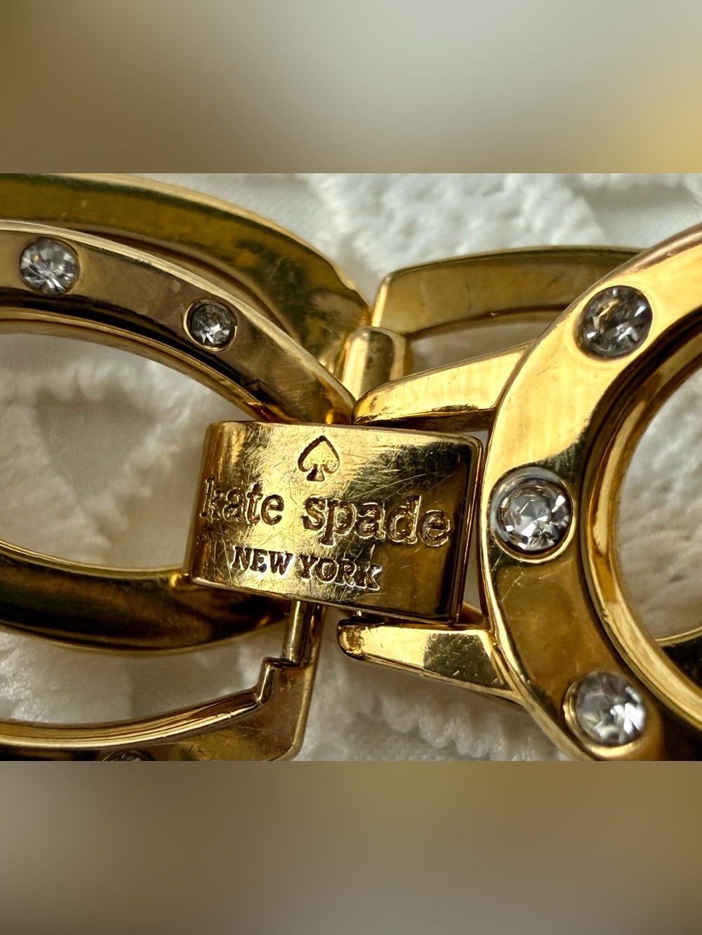 Kate Spade Wild Ones Horseshoe Link Bracelet - Picture 4 of 4